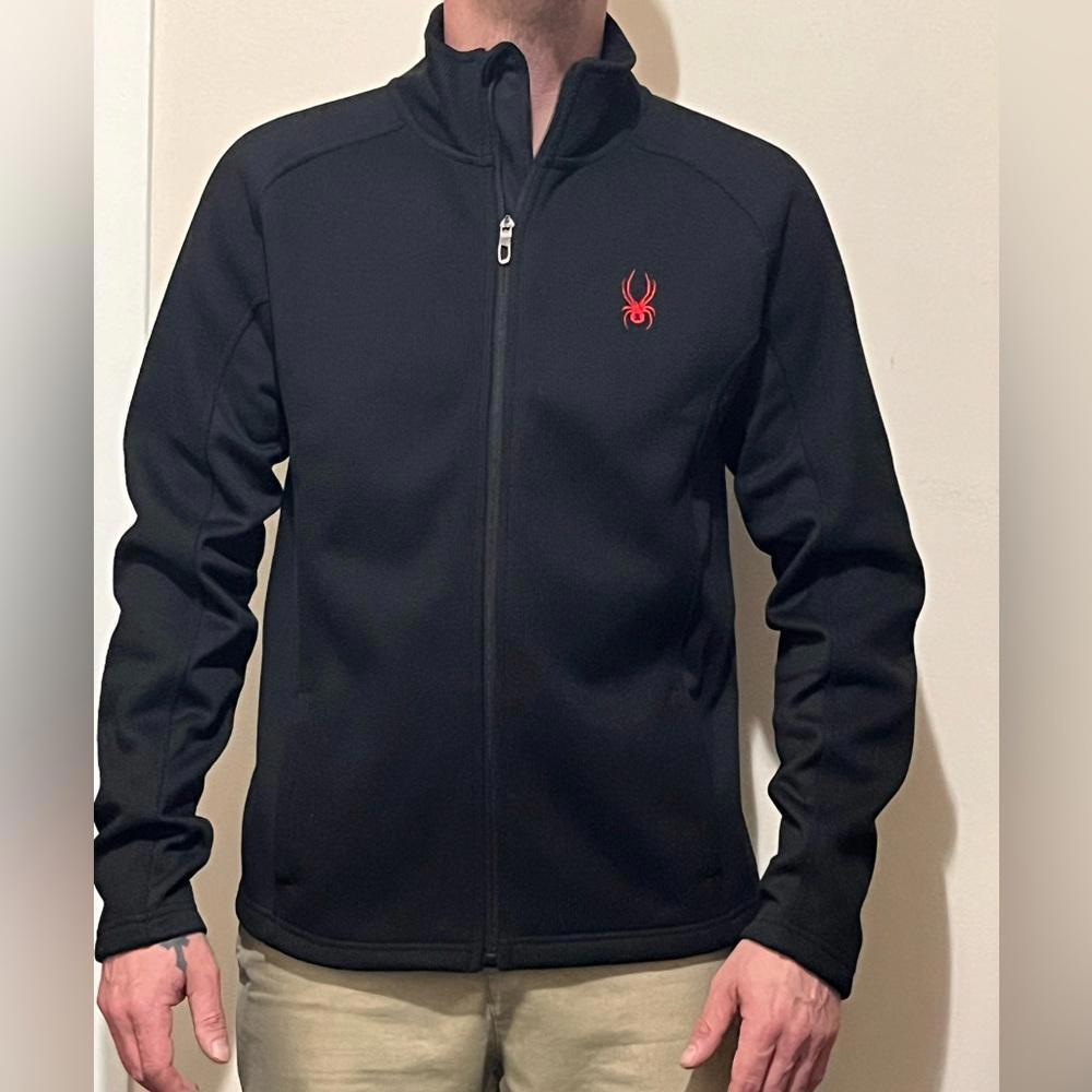 Spyder Jacket 100% Polyester Black - image 2